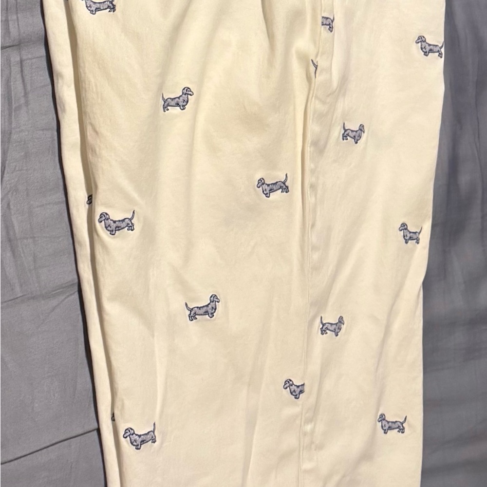 Talbots Cream Capris Relaxed Fit
